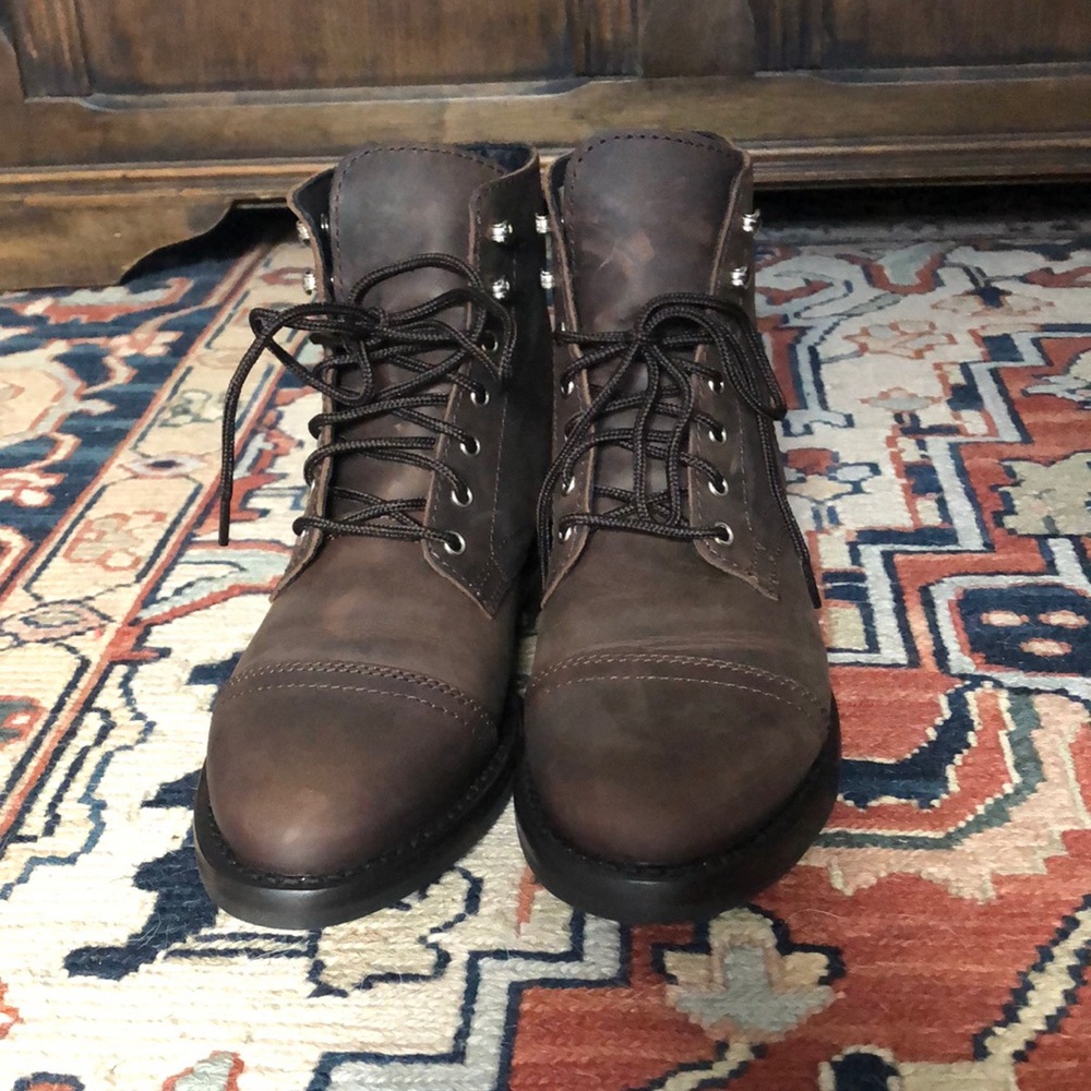 NWT Thursday Captain Boot in Tobacco